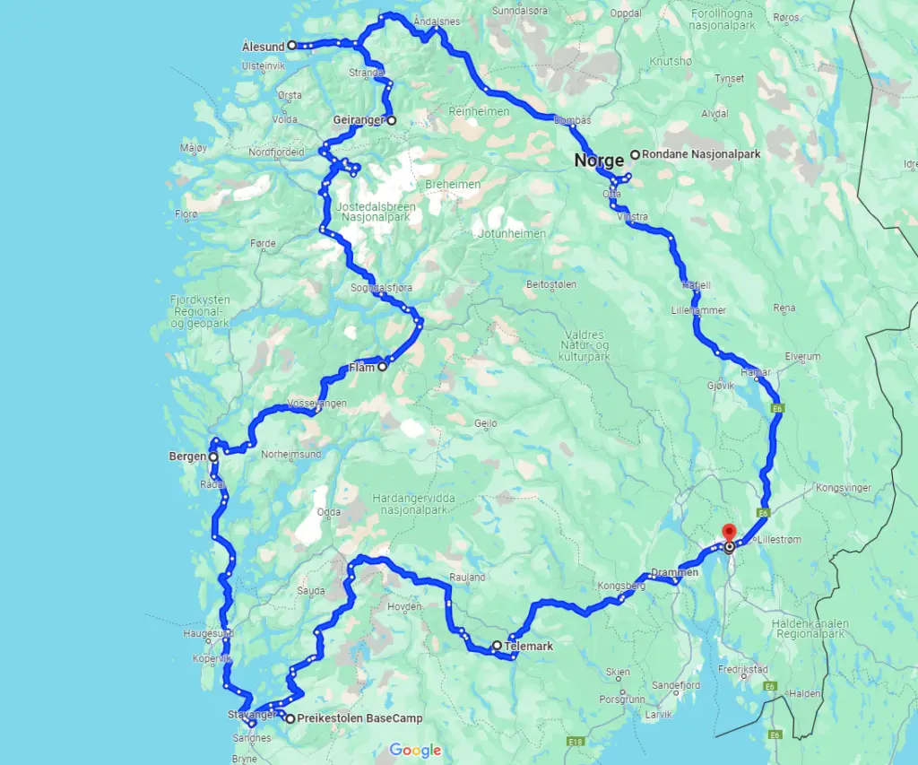 The Ultimate Norwegian Explorer 15 day itinerary